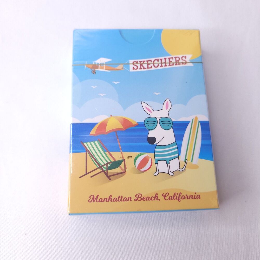 Skechers Playing Cards Beach New In Box Sealed